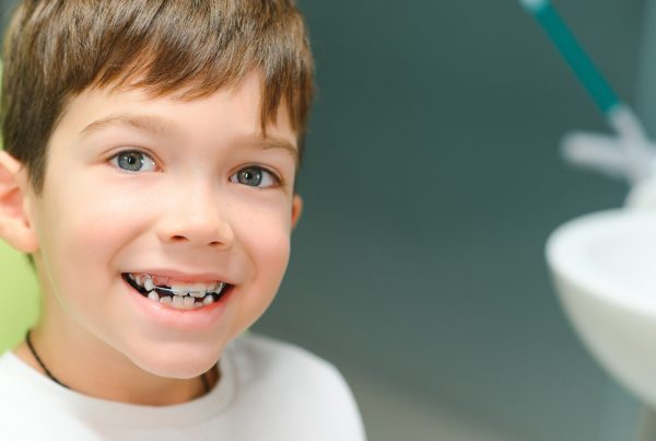 boy with braces