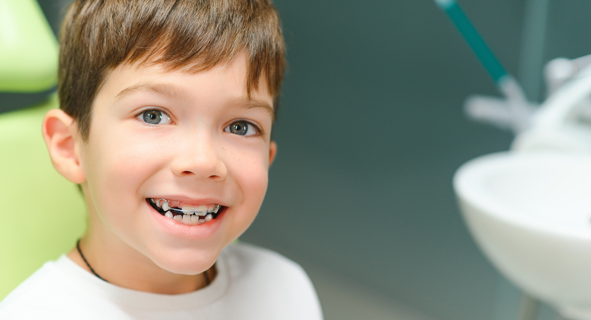 boy with braces